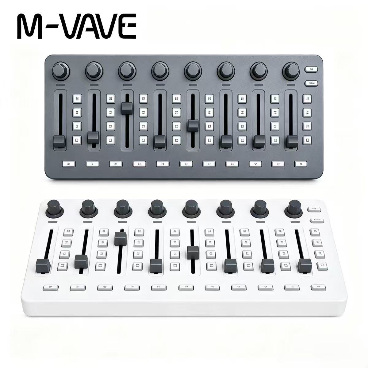 Midi Controller Pad - وحدة تحكم MIDI لاسلكية M-VAVE SMC-MIXER،