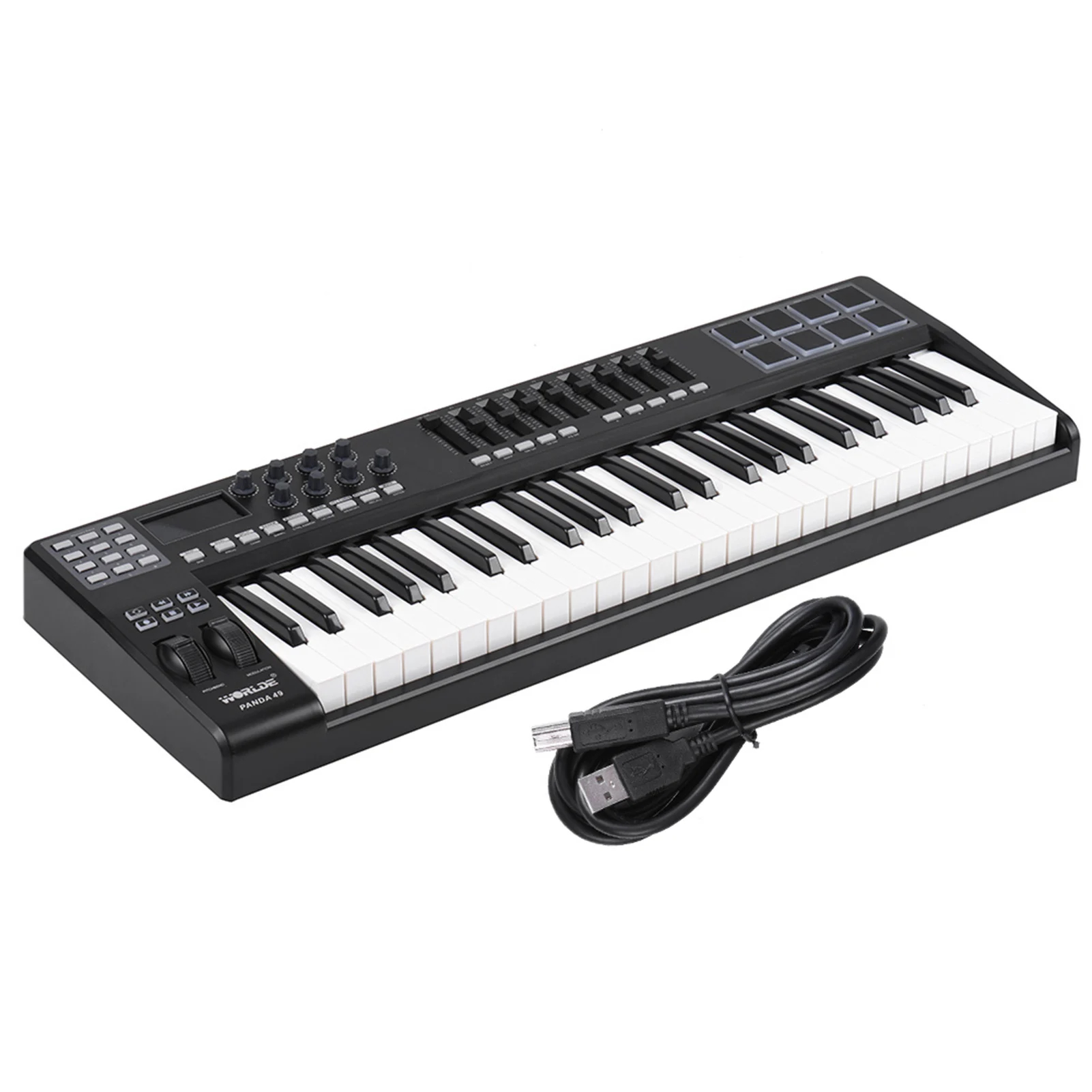 Midi Controller Pad - حزمة وورلد باندا49 إيدو | 49