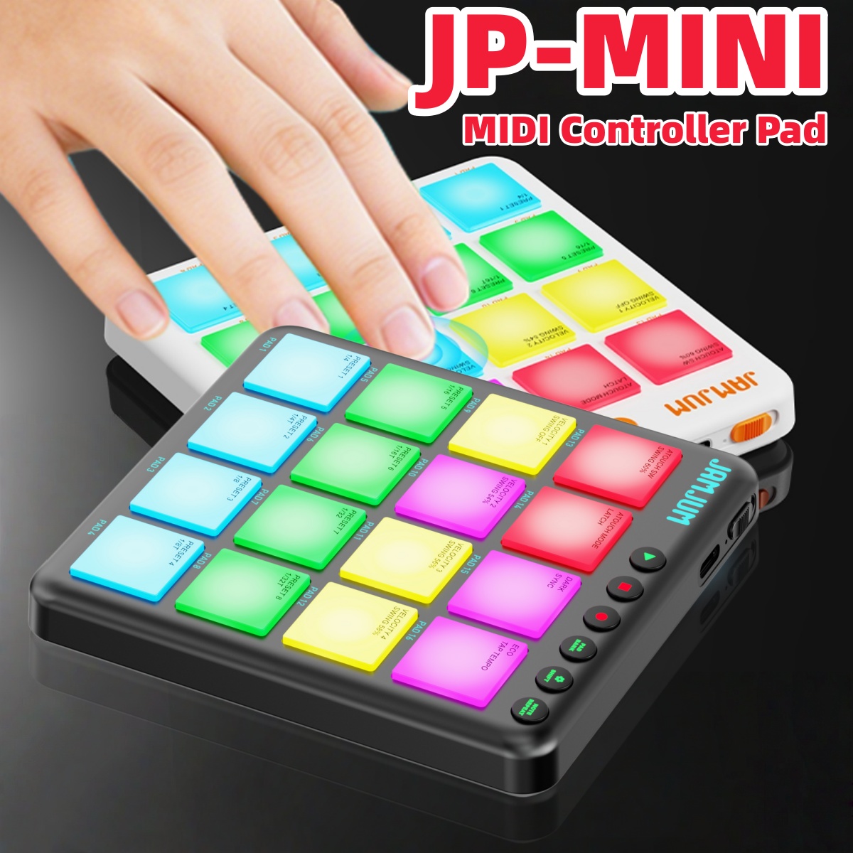 Midi Controller Pad - وحدة تحكم MIDI لاسلكية JAMJUM JP-MINI