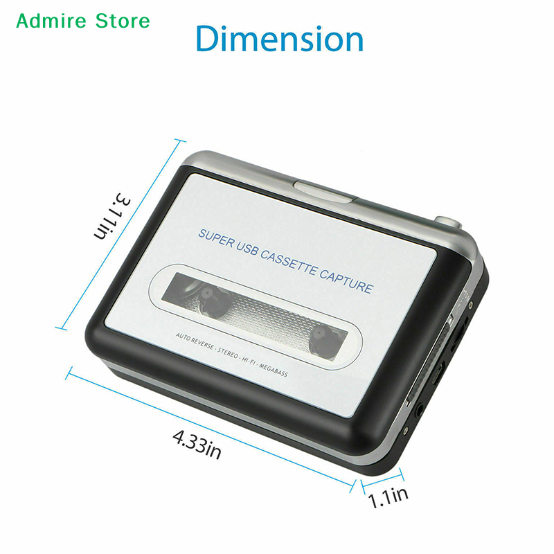 Audio Music Converter To Mp3 - محول شريط كاسيت محمول إلى MP3