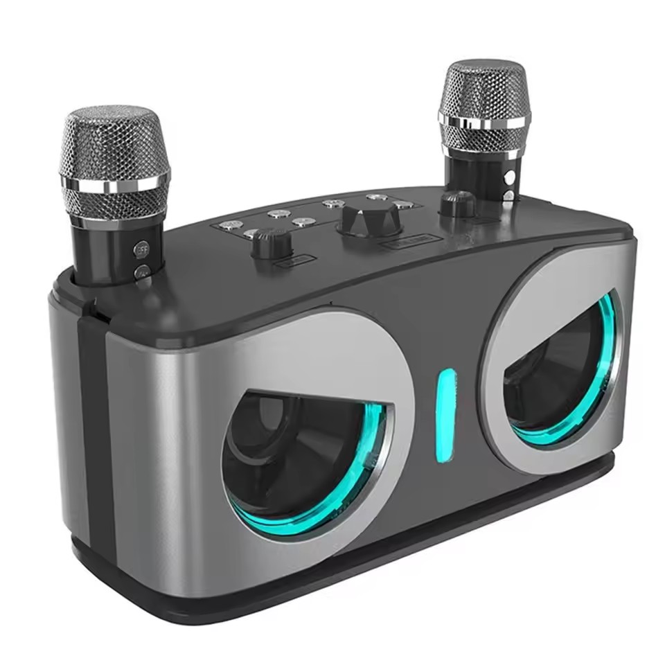 Audio Music System For Home - مكبر صوت بلوتوث محمول لاسلكي للكاراوكي
