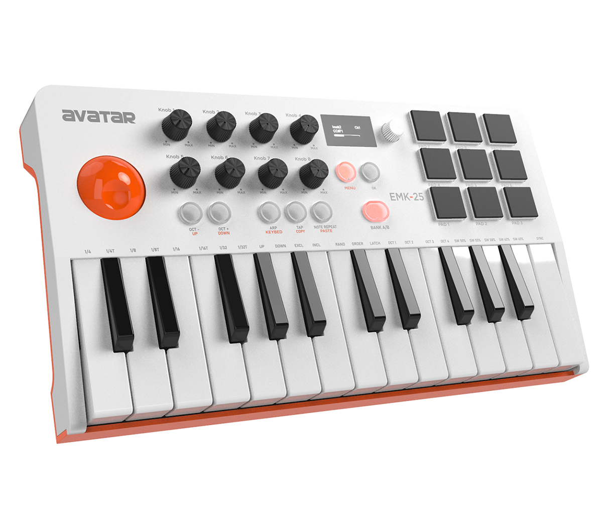 وحدة تحكم لاسلكية في لوحة المف - مراجعة Midi Controller Pad وسعره