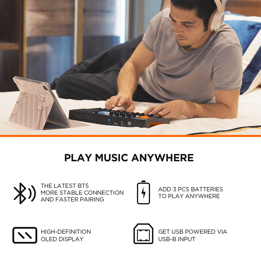لوحة مفاتيح تحكم MIDI مع 25 مف - مراجعة Midi Controller Pad وسعره