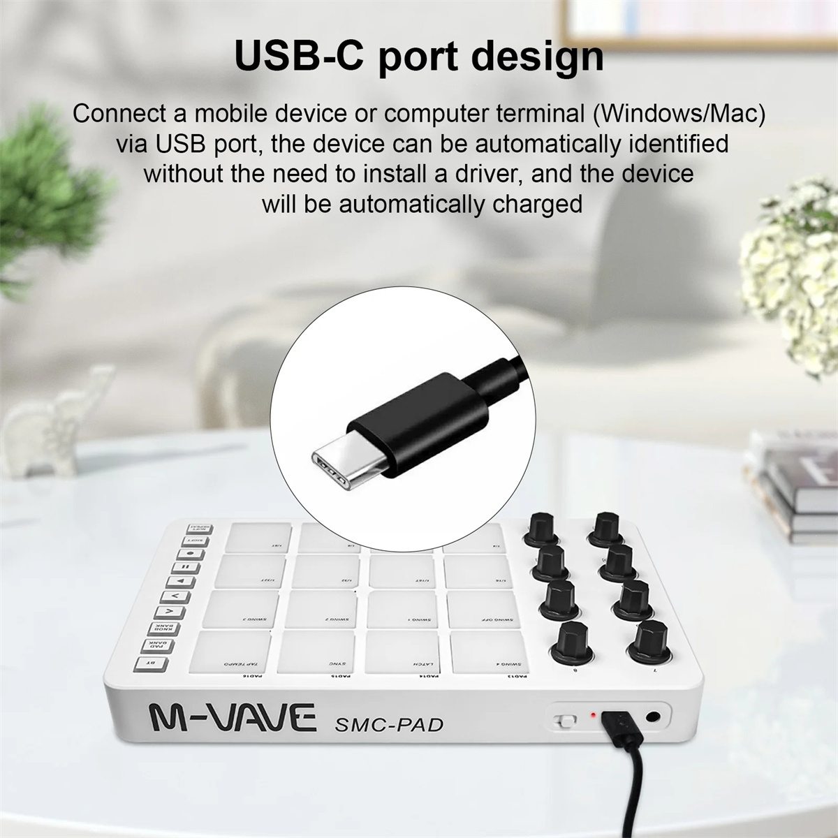 وحدة تحكم MIDI لاسلكية M-VAVE  - مراجعة Midi Controller Pad وسعره