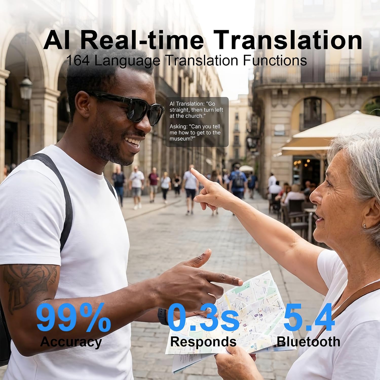 نظارات ذكية بالذكاء الاصطناعي  - مراجعة Audio Music Recognition وسعره