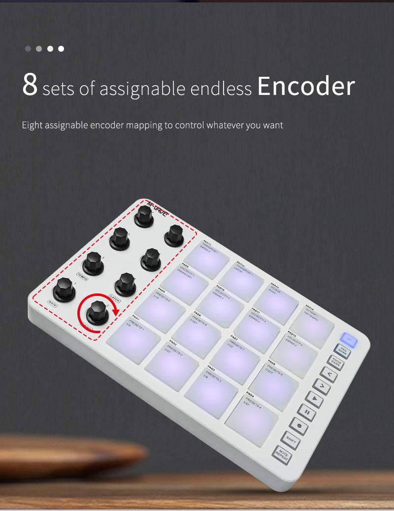 إم-فايف إس إم سي-باد لانش باد  - مراجعة Midi Controller Pad وسعره