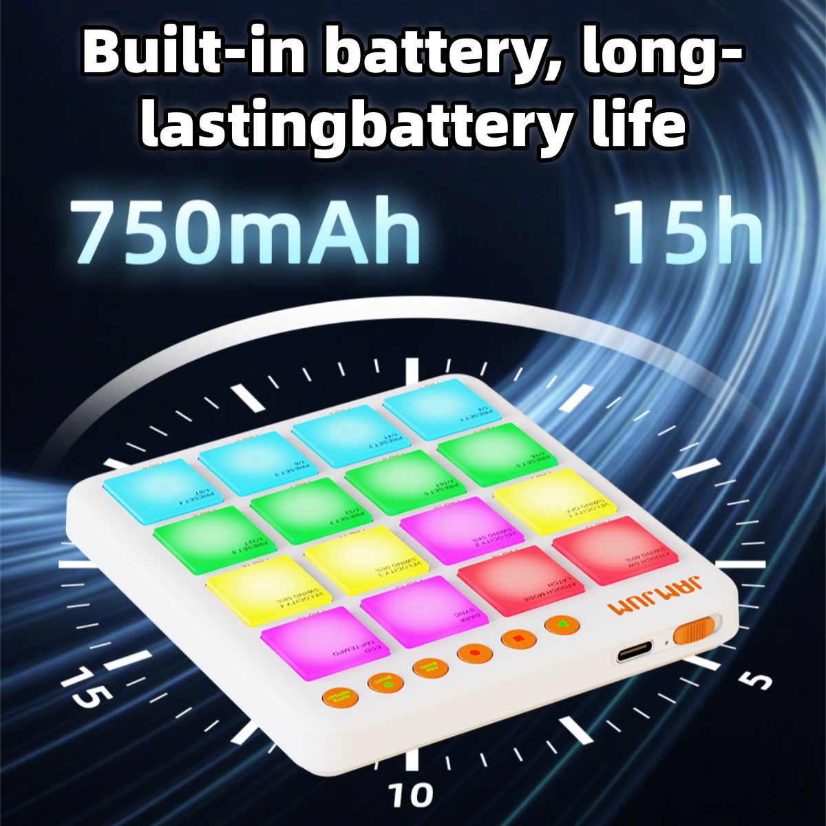 وحدة تحكم MIDI لاسلكية JAMJUM  - مراجعة Midi Controller Pad وسعره