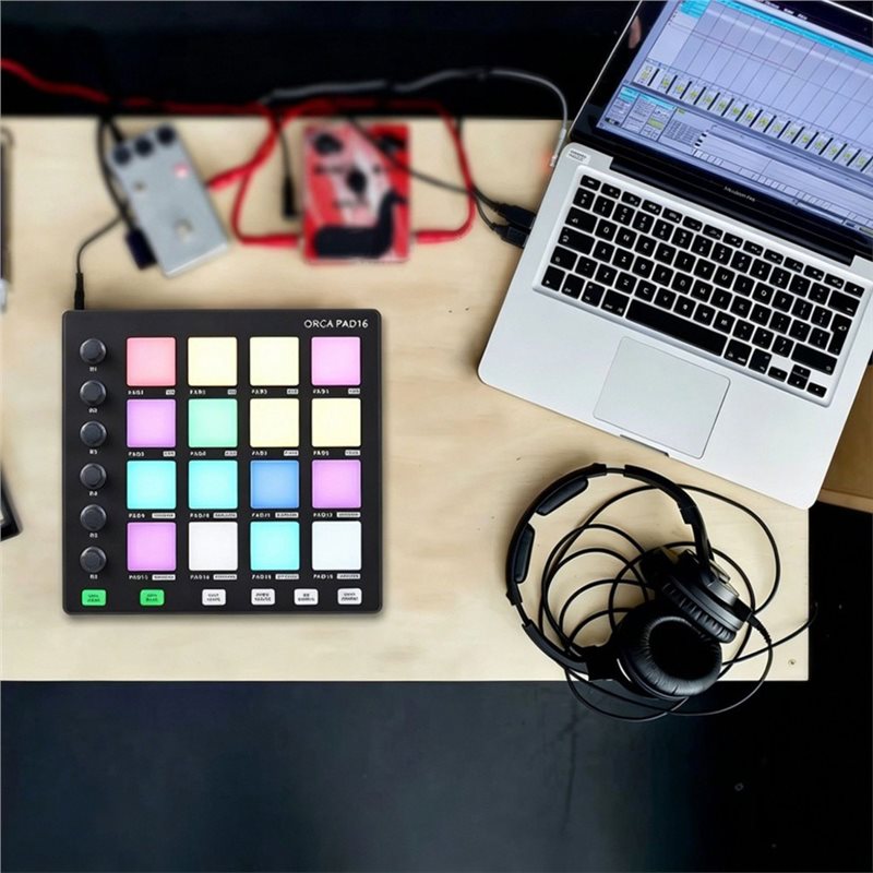 لوحة تحكم PAD16 للدي جي، لوحة  - مراجعة Audio Music Dj وسعره