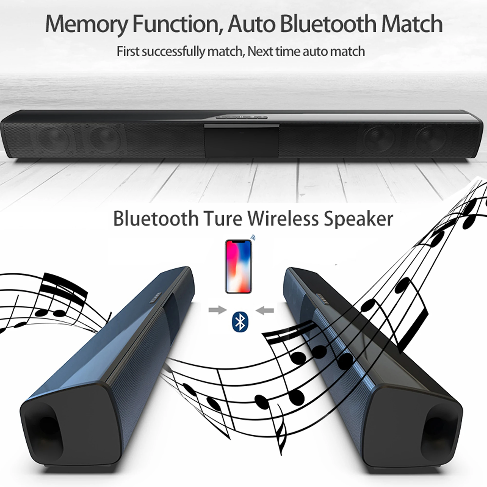 40 واط عالية الطاقة مكبرات الص - مراجعة Audio Music System For Home وسعره