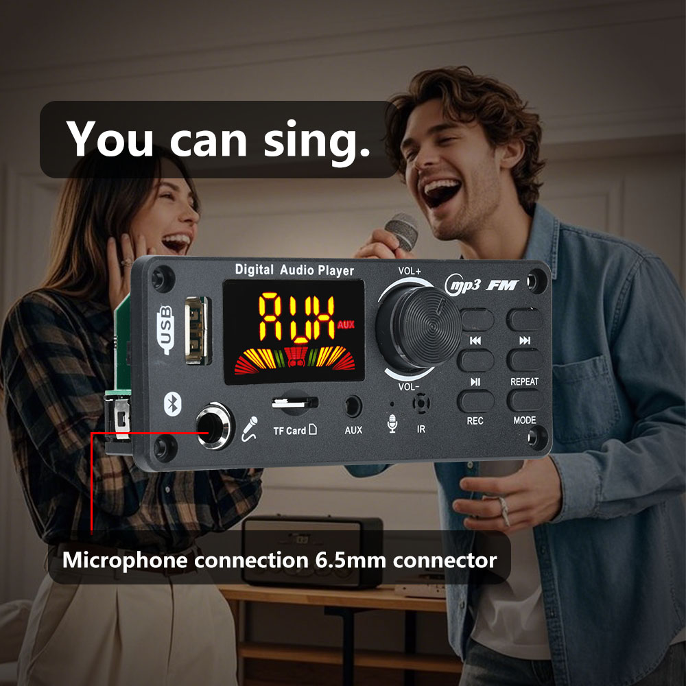 تيار مستمر 5-12 فولت MP3 وحدة  - مراجعة Audio Music Converter To Mp3 وسعره