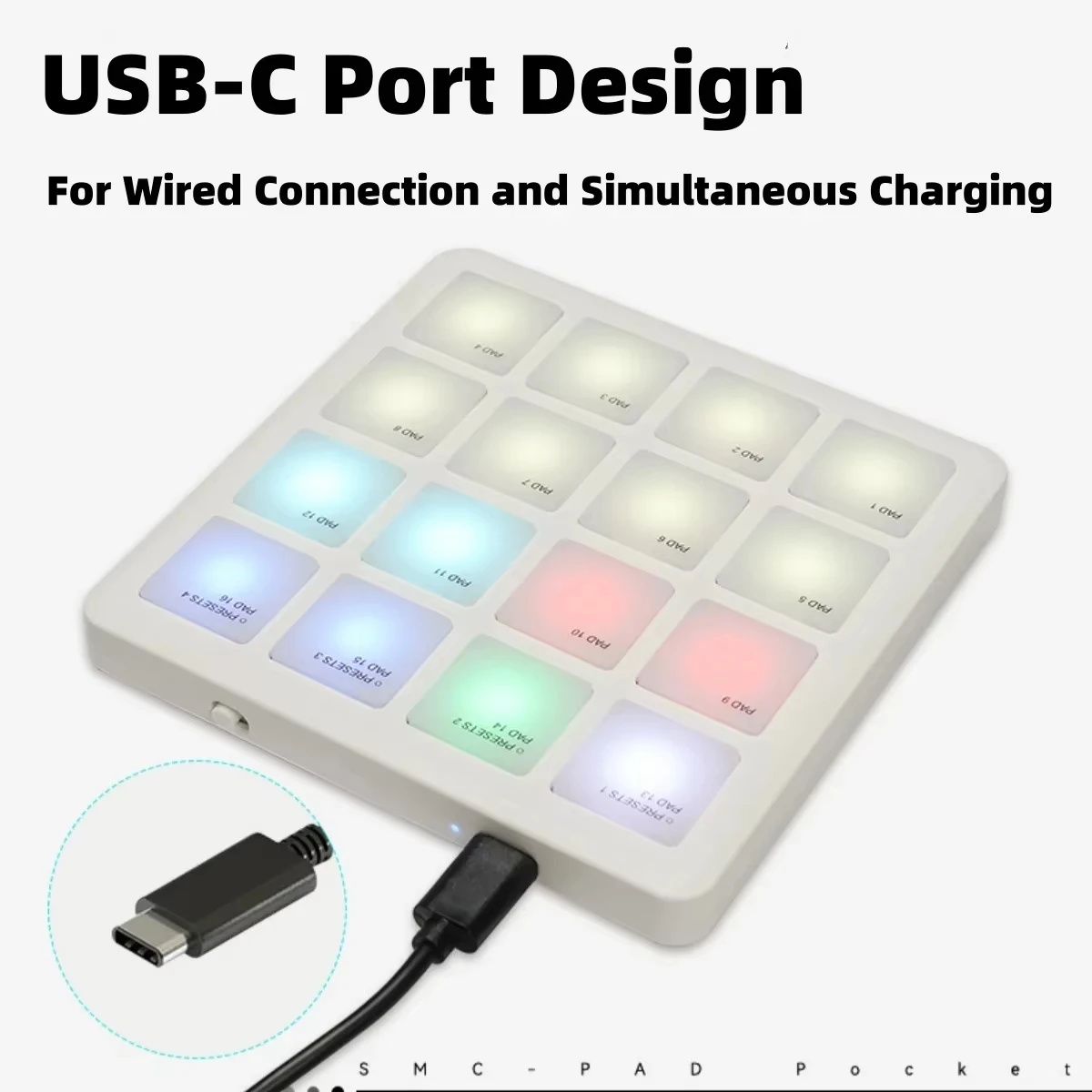 لوحة طبول M-VAVE SMC-PAD POCKE - مراجعة Midi Controller Pad وسعره