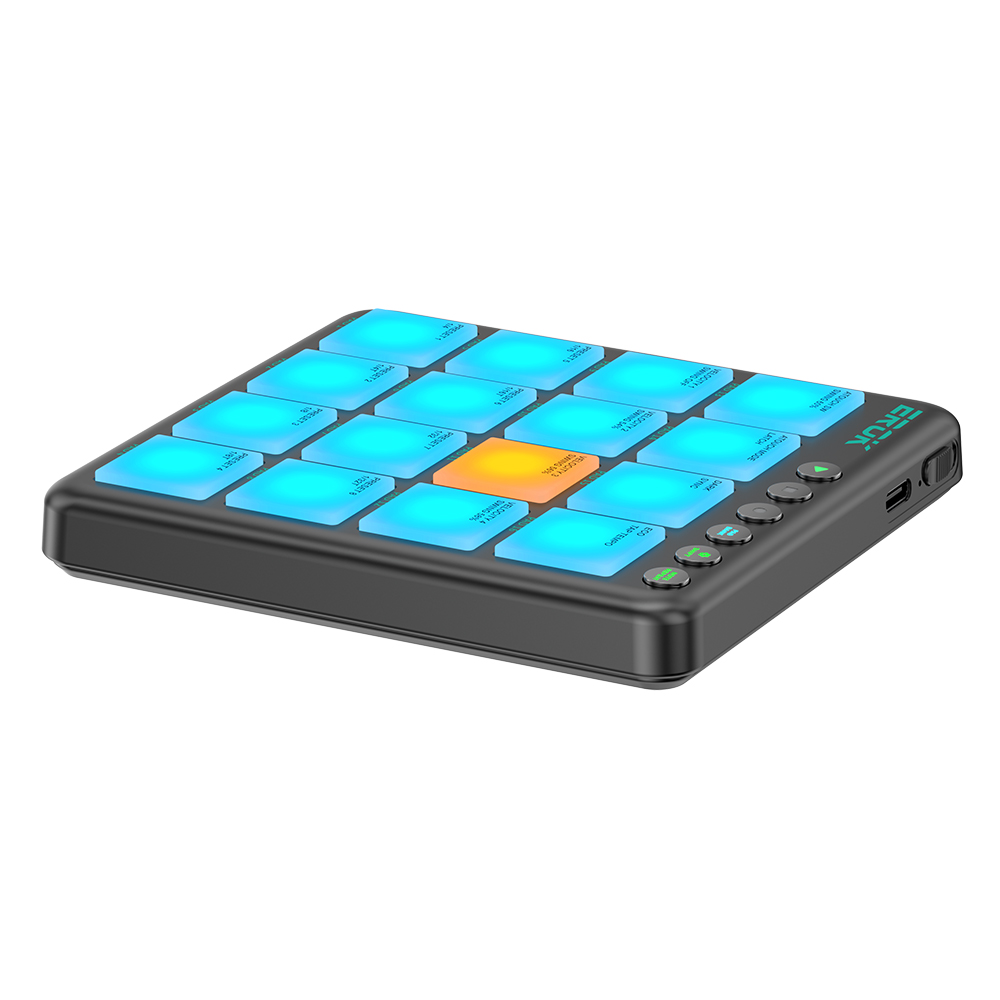 وحدة تحكم MIDI من EROK PocketB - مراجعة Midi Controller Pad وسعره