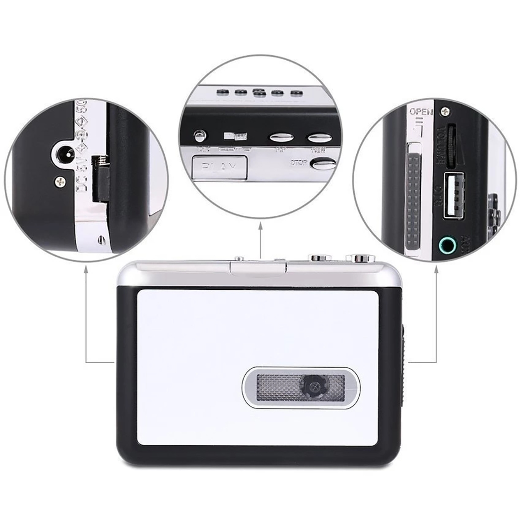 Ezcap 231 USB كاسيت الشريط الم - مراجعة Audio Music Converter To Mp3 وسعره
