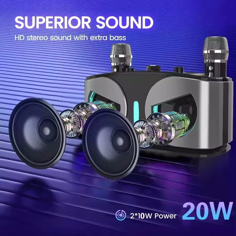 مكبر صوت بلوتوث محمول لاسلكي ل - مراجعة Audio Music System For Home وسعره