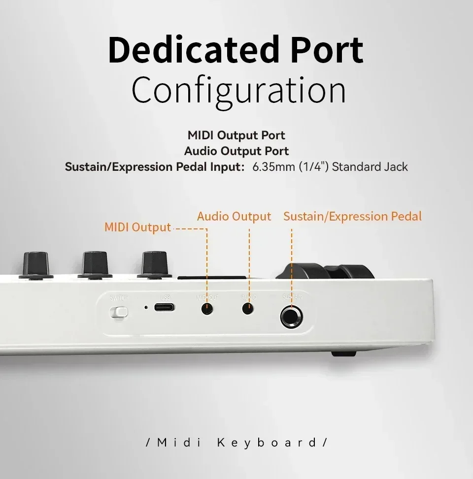 وحدة تحكم M-VAVE SMK-37 PRO MI - مراجعة Midi Controller Pad وسعره